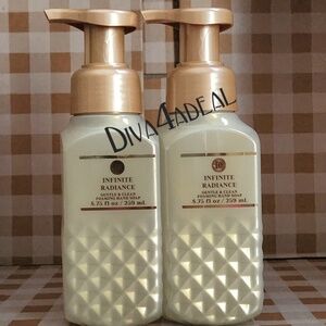 2X Bath & Body Works Everyday Luxury INFINITE RADIANCE Foam Hand Soap Bundle